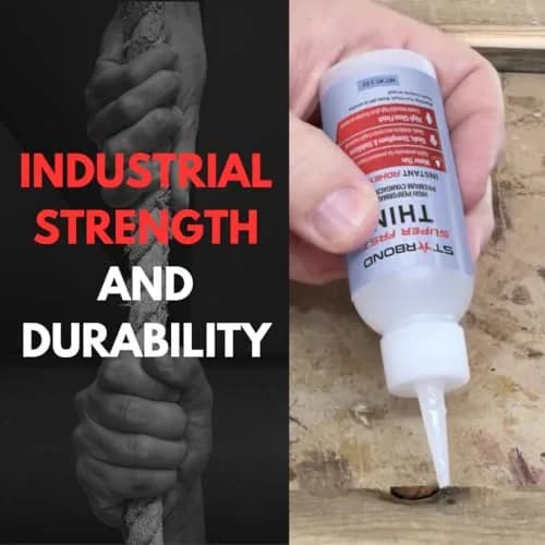 Starbond Super Fast Thin CA Glue 16 oz | Penetrates Micro-Fractures, Ideal for Woodworking & Model Building thumbnail 5