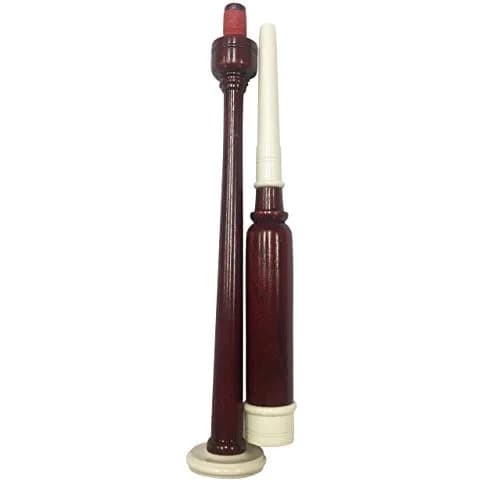 Woldorf USA Highland Bagpipe Practice Chanter 19.5 long | Natural Rosewood & Imitation Ivory Fittings thumbnail 8