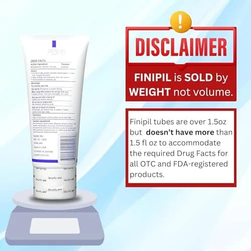 Finipil Lait 50 Antiseptic Cream 44ml (1.5 Fl Oz) | Post Hair Removal & Ingrown Hair Treatment thumbnail 4