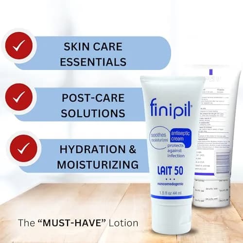 Finipil Lait 50 Antiseptic Cream 44ml (1.5 Fl Oz) | Post Hair Removal & Ingrown Hair Treatment thumbnail 3