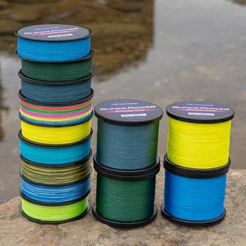 KastKing Superpower Braided Fishing Line 30 LB (547 Yds / 499.87 m) | Zero Stretch, Strong Knot Strength, Smaller Diameter thumbnail 6