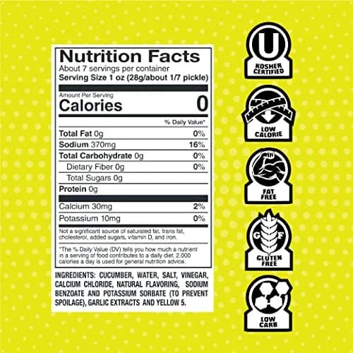 Van Holten's Garlic Joe Pickle-In-A-Pouch, Garlic Dill Snack, 7 oz (198 g) | Bold Garlic Flavor on-the-go thumbnail 6