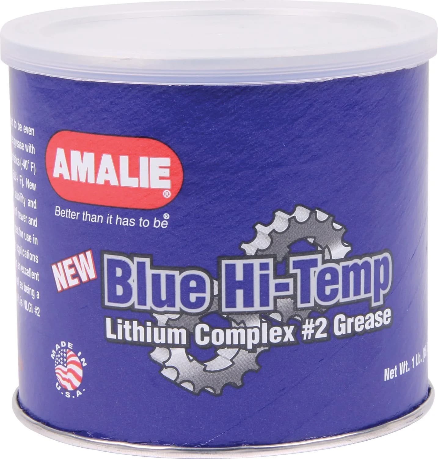 Amalie Blue Grade-2 High Temperature Grease 454 g (1 lb) | Extreme Pressure Protection - main product image