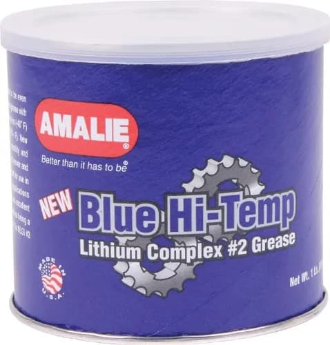Amalie Blue Grade-2 High Temperature Grease 454 g (1 lb) | Extreme Pressure Protection thumbnail 1