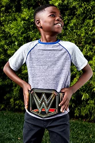 WWE World Heavyweight Championship Replica Title Belt | Authentic USA Import for Kids thumbnail 2