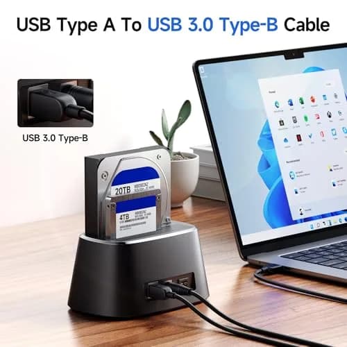 Cable Matters USB 3.0 Type A to B Cable 10ft Black | 5 Gbps Data Transfer thumbnail 2