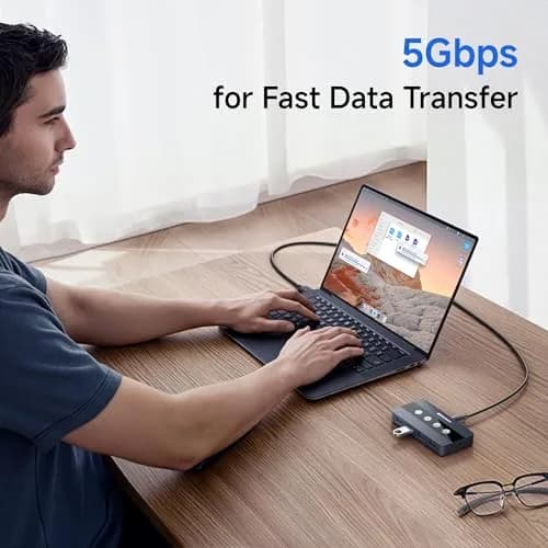 Cable Matters USB 3.0 Micro B Cable 6ft (1.83m) Black | SuperSpeed 5Gbps Data Transfer thumbnail 5