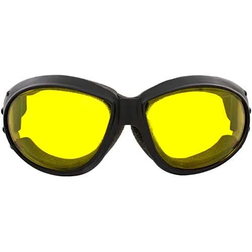 Global Vision Eliminator Dirt Bike Goggles with Yellow Lens & Micro-Fiber Pouch | UV Protection, Anti-Fog thumbnail 2