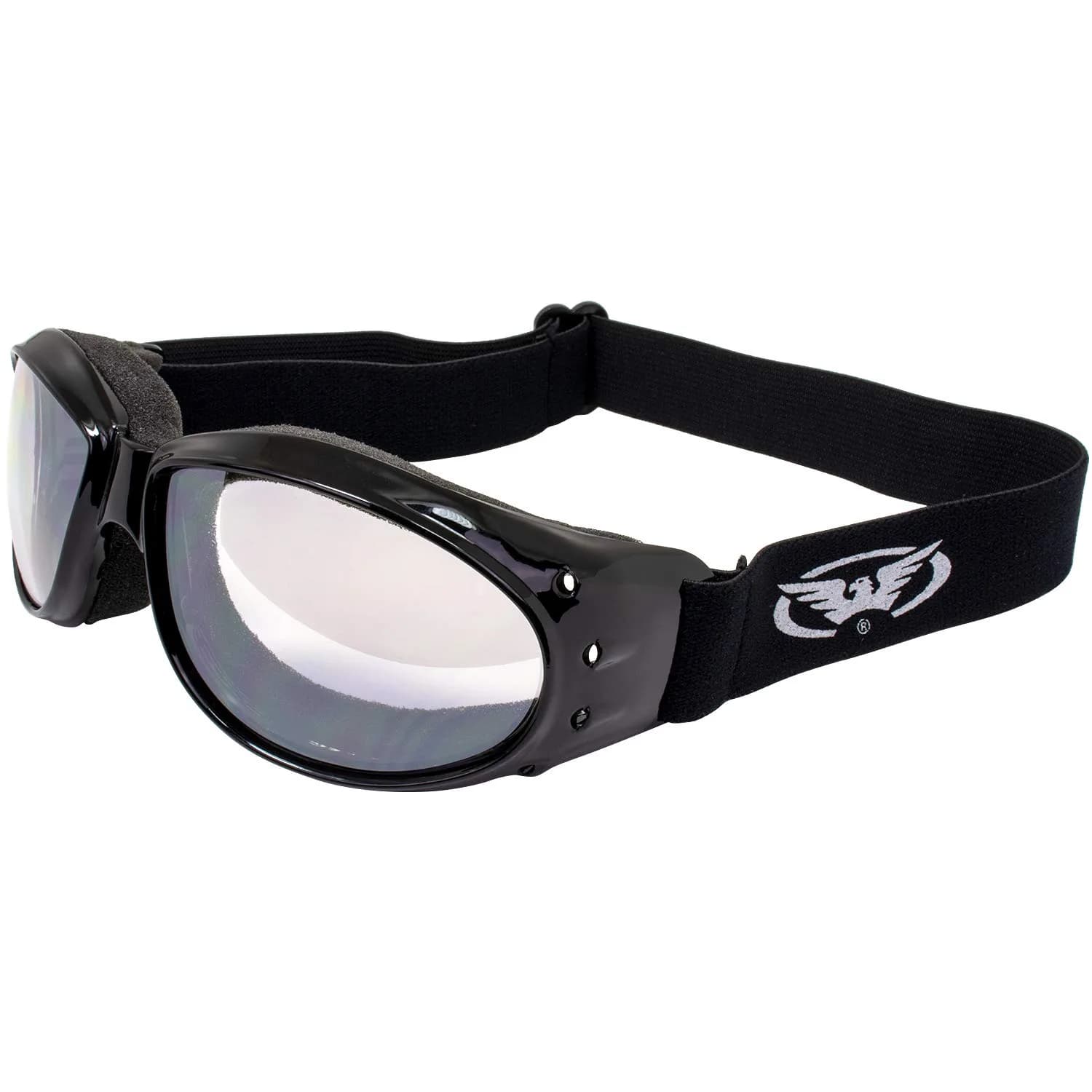 Global Vision Eliminator Goggles with Micro-Fiber Pouch | UV400 Scratch-Resistant Safety Goggles - main product image