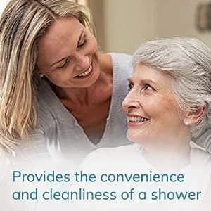 No-Rinse Bathing Wipes (5 Packs of 8) | Moisturizing, Hypoallergenic, Rinse-Free for Adults & Elderly thumbnail 7