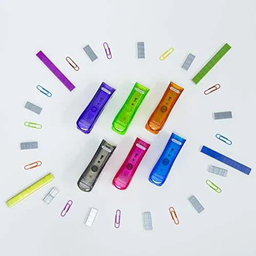 BAZIC PRODUCTS Standard Staples 26/6 Metallic Colors 3000 Ct | Galvanized Steel for Reliable Fastening thumbnail 3