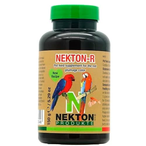 Nekton R Enhances Red Color in Birds, 150g | Supports Vibrant Feathers & Deepens Colors thumbnail 1