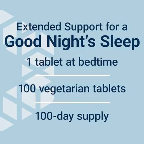 Life Extension Melatonin 6 Hour Timed Release 300 mcg Tablets | Gluten-Free, Non-GMO, Vegetarian, 100 Count thumbnail 5