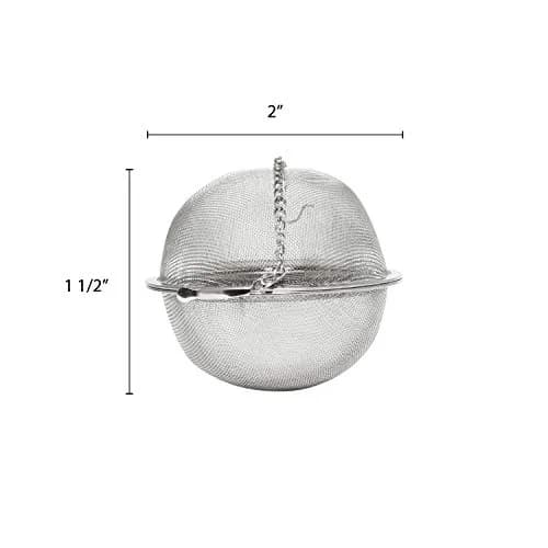 Thunder Group Stainless Steel Tea Ball Infuser 5cm (2") | Brew Loose Leaf Tea Perfectly thumbnail 2