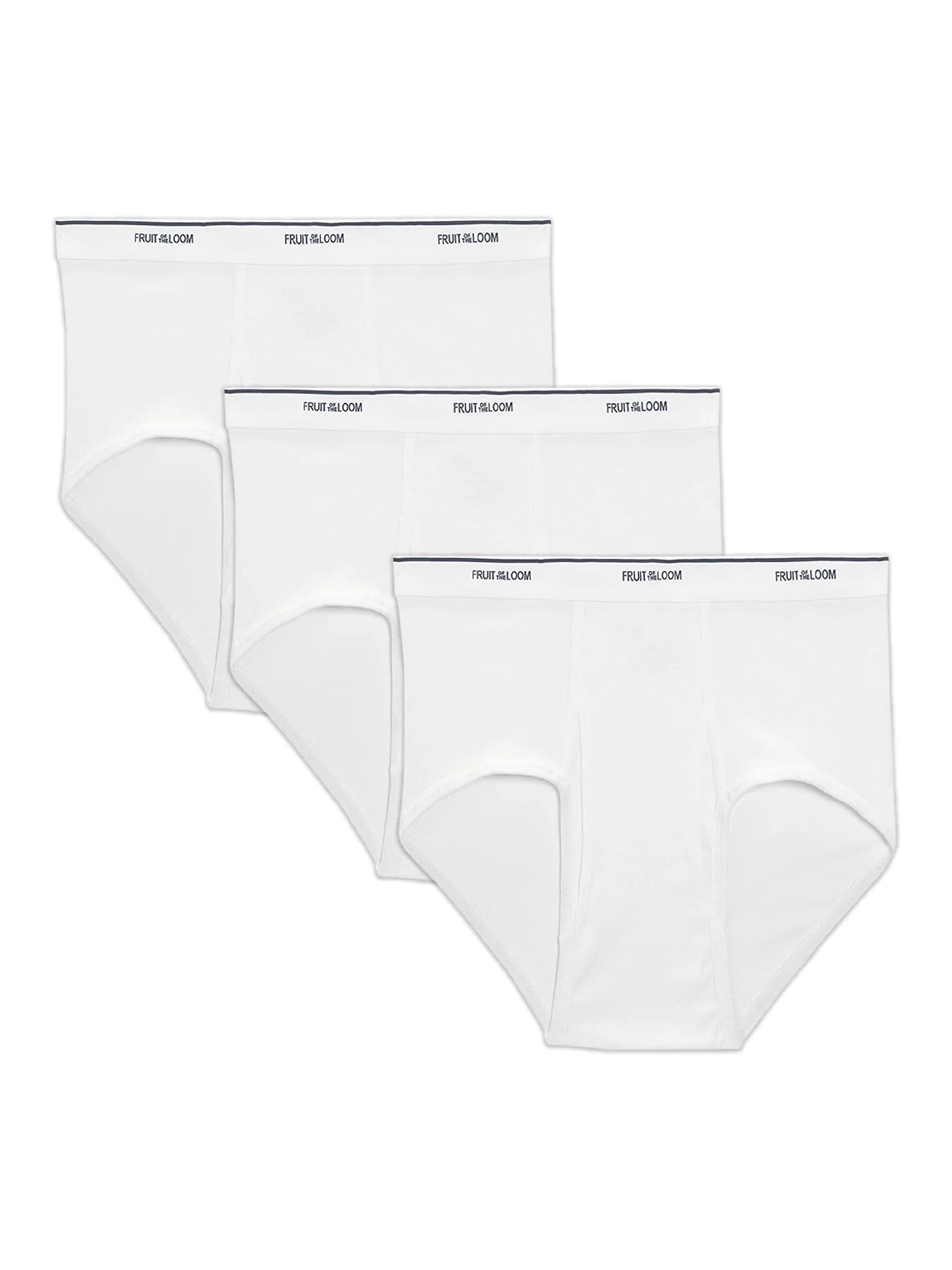 Fruit of the Loom Big Man Tag-Free Cotton Briefs 3 Pack XX-Large (2X-Large US) - main product image