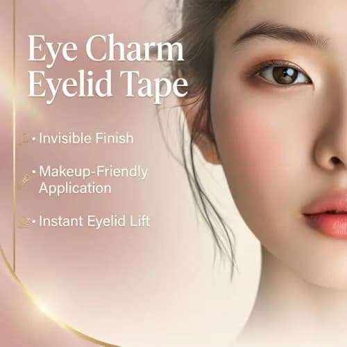 Eye Charm Magic Slim Double Eyelid Tape 176 Count | Invisible Strips for Hooded Monolid Correction thumbnail 8