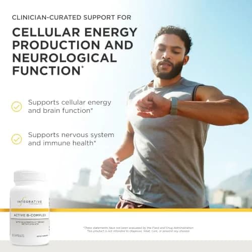 Integrative Therapeutics Active B-Complex with Methylfolate 60 Count | Cellular Energy & Immune Support thumbnail 2