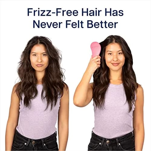 Crave Naturals Glide Thru Hair Brush - Detangler for Curly, Straight, Wet or Dry Hair | Gentle Detangling for All Hair Types thumbnail 7