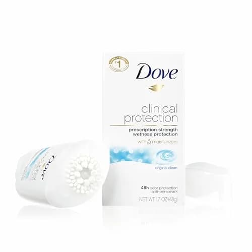 Dove Clinical + Care Original Clean Antiperspirant Stick 1.7 oz | 96H Sweat & Odor Protection, Nourishing Serum, No Alcohol thumbnail 8