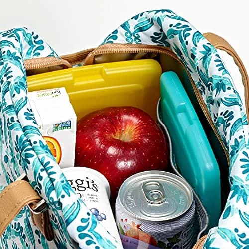 Fit & Fresh 4 Pack Ice Chest Slim Ice Packs | Quick Freeze Space Saving Reusable Ice Packs for Lunch Boxes & Coolers, Multi Colored thumbnail 6