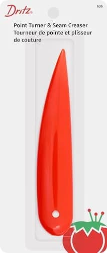 Dritz Point Turner & Seam Creaser 5" | Durable Bamboo Fabric Guide thumbnail 1