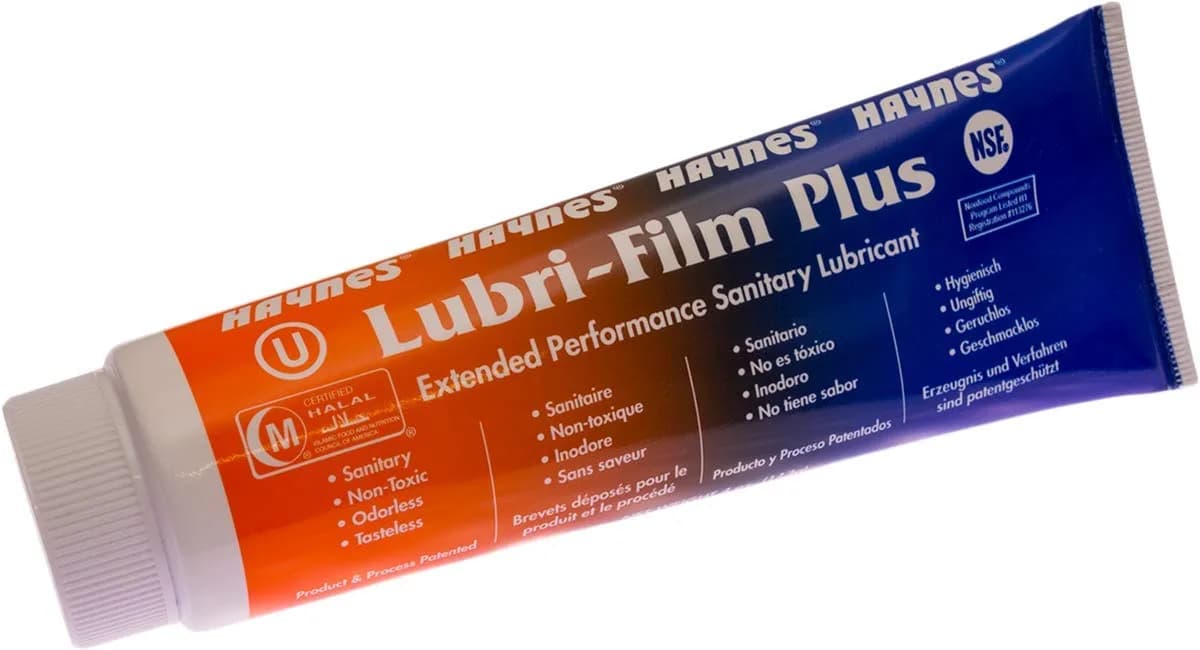 capps manufacturing Haynes 80S Lubri-Film Plus, 4 oz. Tube | Heavy-Duty Sanitary Lubricant for Food Industry - main product image