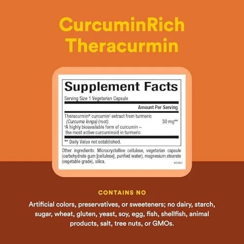 Natural Factors CurcuminRich Theracurmin 30 mg Turmeric Curcumin thumbnail 4