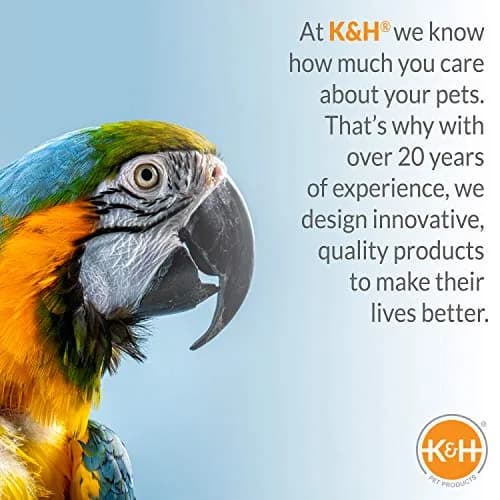 K&H Pet Products Snuggle-Up Bird Warmer 17.8 cm (7x4 in) | Low Voltage Bird Cage Heater for Exotic Birds thumbnail 6