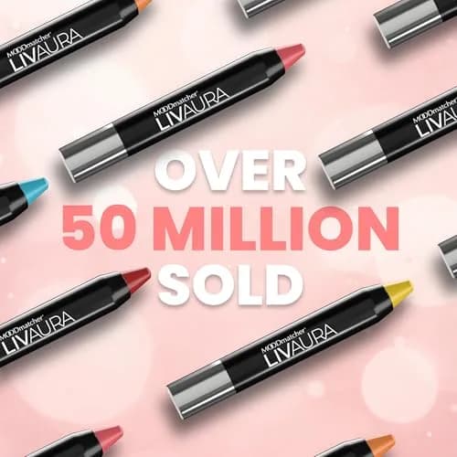 MOODmatcher LIVAURA Long Lasting Twist Stick Lipstick – Color Changing Moisturizing Cream Lipstick, Smudge Proof, Easy to Apply, Made in USA (Pink) thumbnail 7