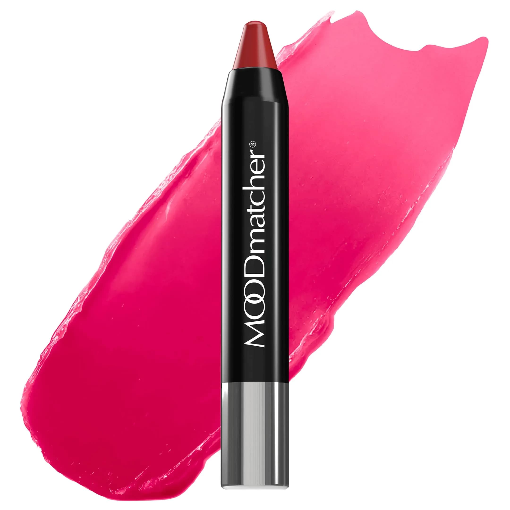 MOODmatcher Twist Stick Lipstick 1 Oz | Color-Change, 12 Hr Wear, Waterproof, Aloe & Vitamin E — Red