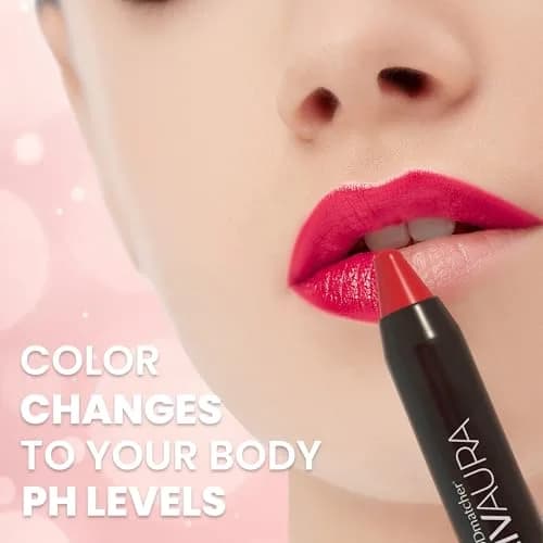 MOODmatcher LIVAURA Long Lasting Twist Stick Lipstick – Color Changing Moisturizing Cream Lipstick, Smudge Proof, Easy to Apply, Made in USA (Red) thumbnail 2