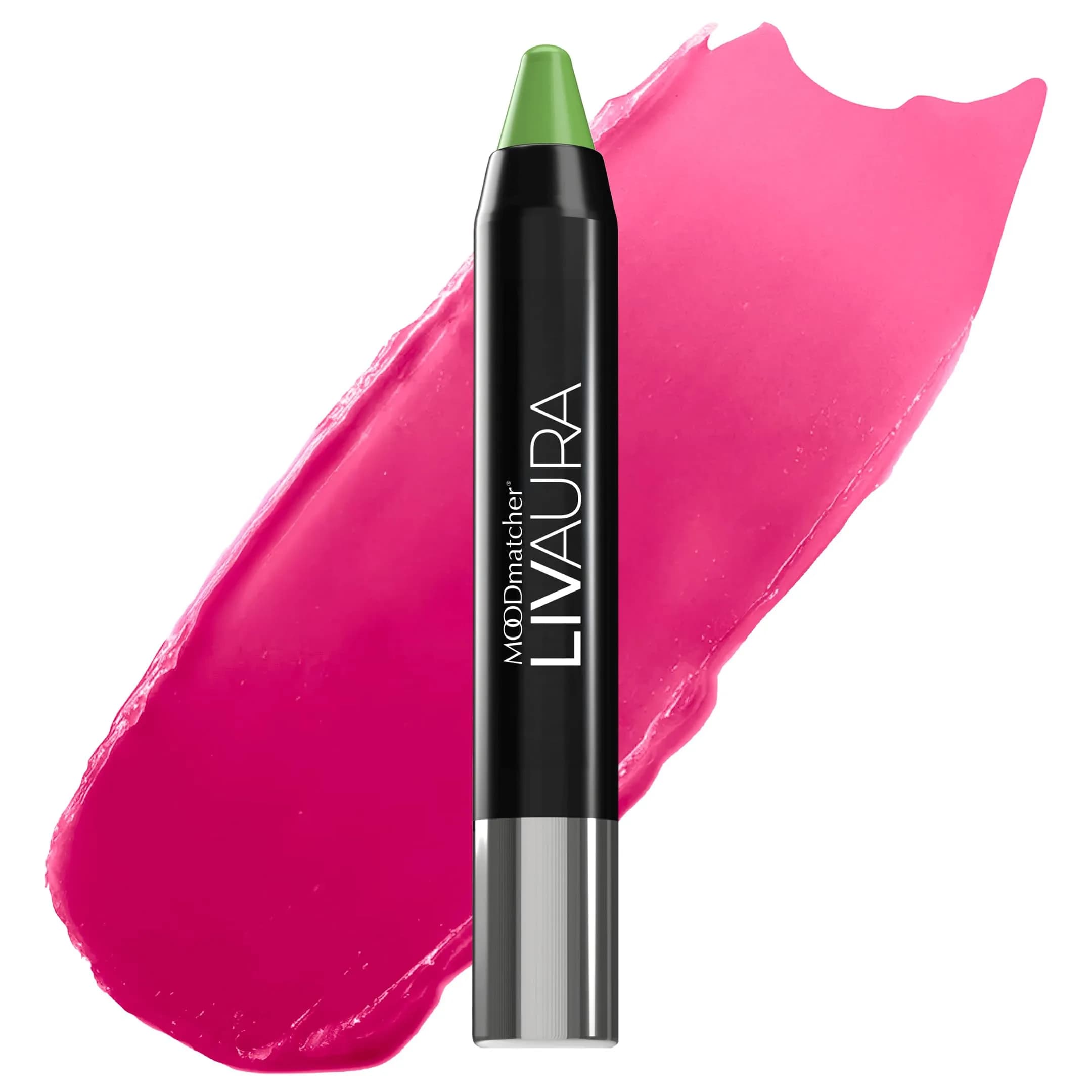MOODmatcher Twist Stick Lipstick 1 Oz | Color-Change, 12 Hr Wear, Waterproof, Aloe & Vitamin E — Green