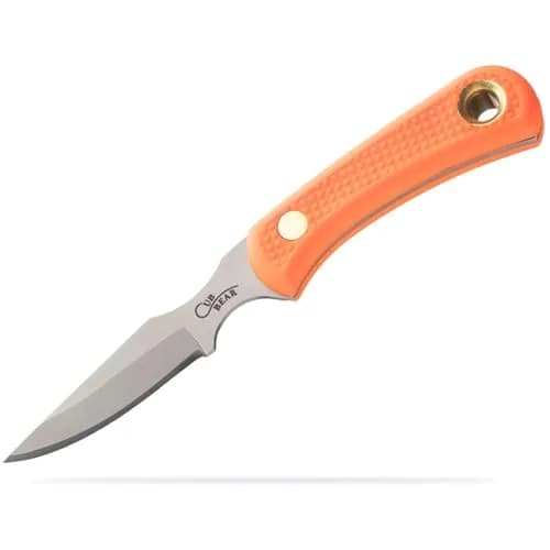 Knives Of Alaska Cub Bear Caping Knife, Orange | Fine Detail Hunting Tool with SureGrip Handle thumbnail 1