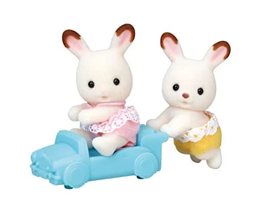 Calico Critters Hopscotch Rabbit Twins - Adorable Bunny Figures for Imaginative Play, Ages 3+ | Collectible Twin Set thumbnail 1