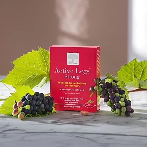 NEW NORDIC Active Legs Strong 30 Count | Leg Circulatory Support & Natural Extracts thumbnail 6