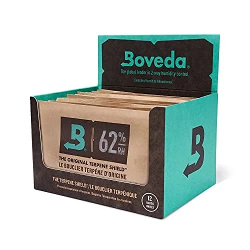 Boveda 62% Humidity Control Packs Size 67, 67g (2.36 oz) 12-Count | Maintains 62% RH for 2160 Hours thumbnail 1