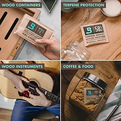 Boveda 62% Humidity Control Packs Size 67, 67g (2.36 oz) 12-Count | Maintains 62% RH for 2160 Hours thumbnail 7