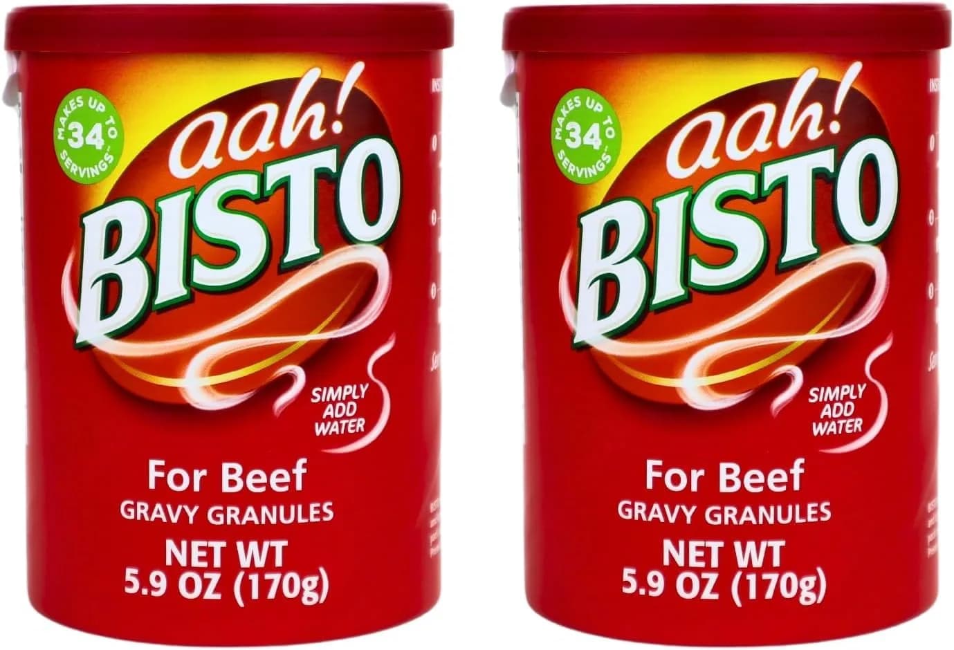 Bisto Beef Gravy Granules 5.9 Oz Pack of 2 | Rich Savory Mix for Home Cooking - main product image