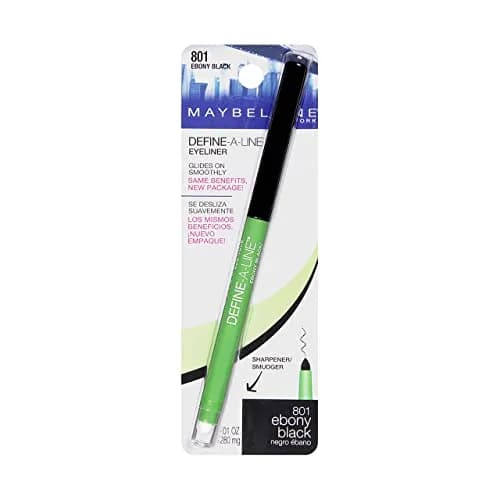 Maybelline Define-A-Line Eyeliner, Ebony Black | Precise, Smudge-Free, Effortless Application thumbnail 1
