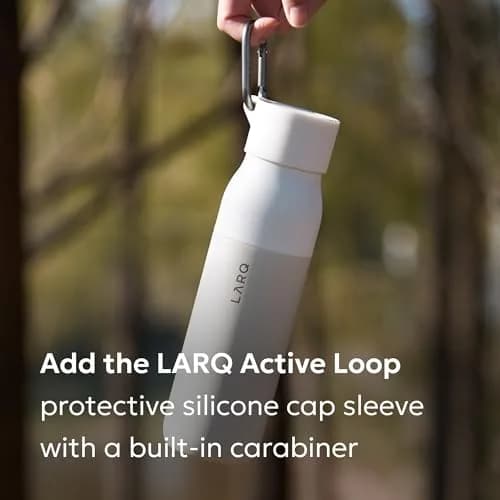 LARQ Twist Top Insulated Stainless Steel Water Bottle 500ml (17 fl oz) | Keeps Cold 24 Hrs, Hot 12 Hrs thumbnail 9