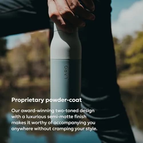 LARQ Twist Top Insulated Water Bottle 500ml (17 fl oz) | Leak-Proof Stainless Steel for Cold 24h, Hot 12h thumbnail 5