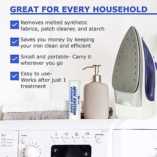 Cadie Steam Cleaner Stick 1 Pack | Effective Iron Soleplate Removal thumbnail 7