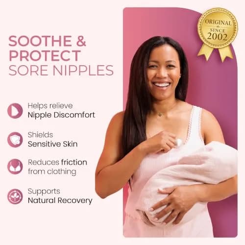 Silverette Nursing Cups Small | 925 Sterling Silver Nipple Shields for Breastfeeding thumbnail 2