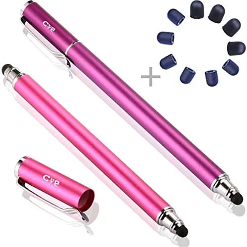Bargains Depot 2 Pcs Input Pen 5.5" | Small Tip Series, Purple/Pink thumbnail 8
