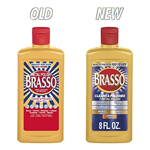 Brasso Multi-Purpose Metal Polish 235ml (8 fl oz) | Cleans & Shines Brass, Copper, Steel thumbnail 9