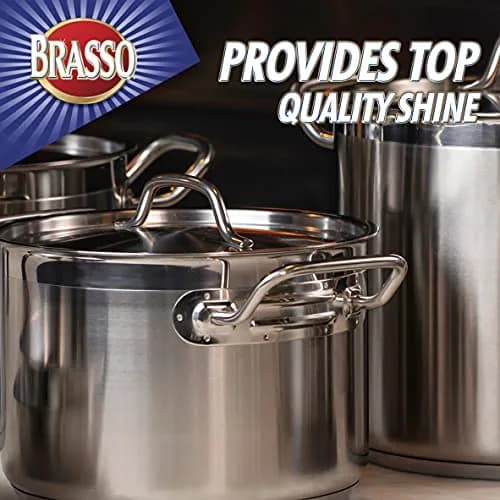 Brasso Multi-Purpose Metal Polish 235ml (8 fl oz) | Cleans & Shines Brass, Copper, Steel thumbnail 3