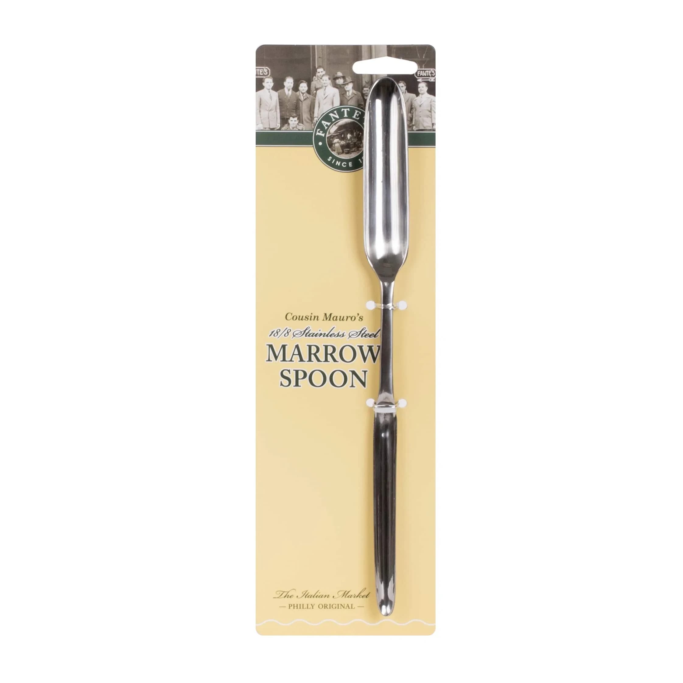Fante's Marrow Spoon 24.7 cm (9.75 inches) | Japanese 18/8 Stainless Steel for Narrow & Big Bones - main product image