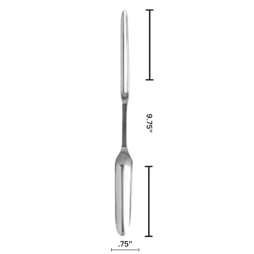Fante's Marrow Spoon 24.7 cm (9.75 inches) | Japanese 18/8 Stainless Steel for Narrow & Big Bones thumbnail 5