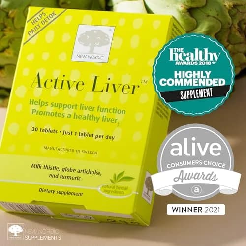 NEW NORDIC Active Liver Daily Support Supplement 30-Day Supply - 30 Tablets | Plant-Based Botanical Blend for Liver Health thumbnail 7