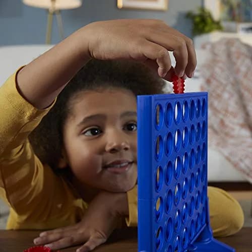 Connect 4 Classic Grid Board Game | Hasbro Gaming Strategy Game for Kids and Families thumbnail 5